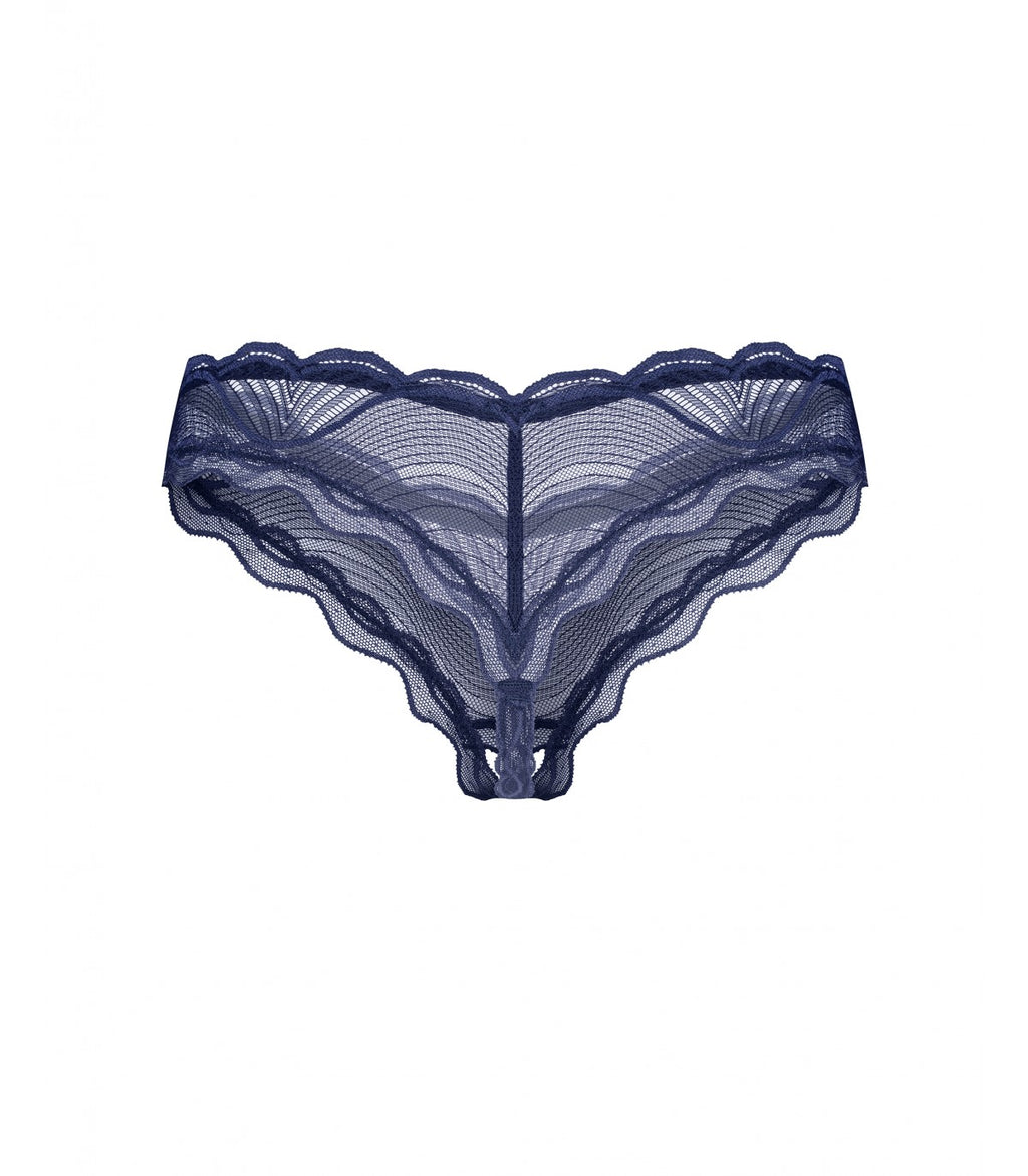 TANGA SIN FONDO NIGHTLY AZUL M/L