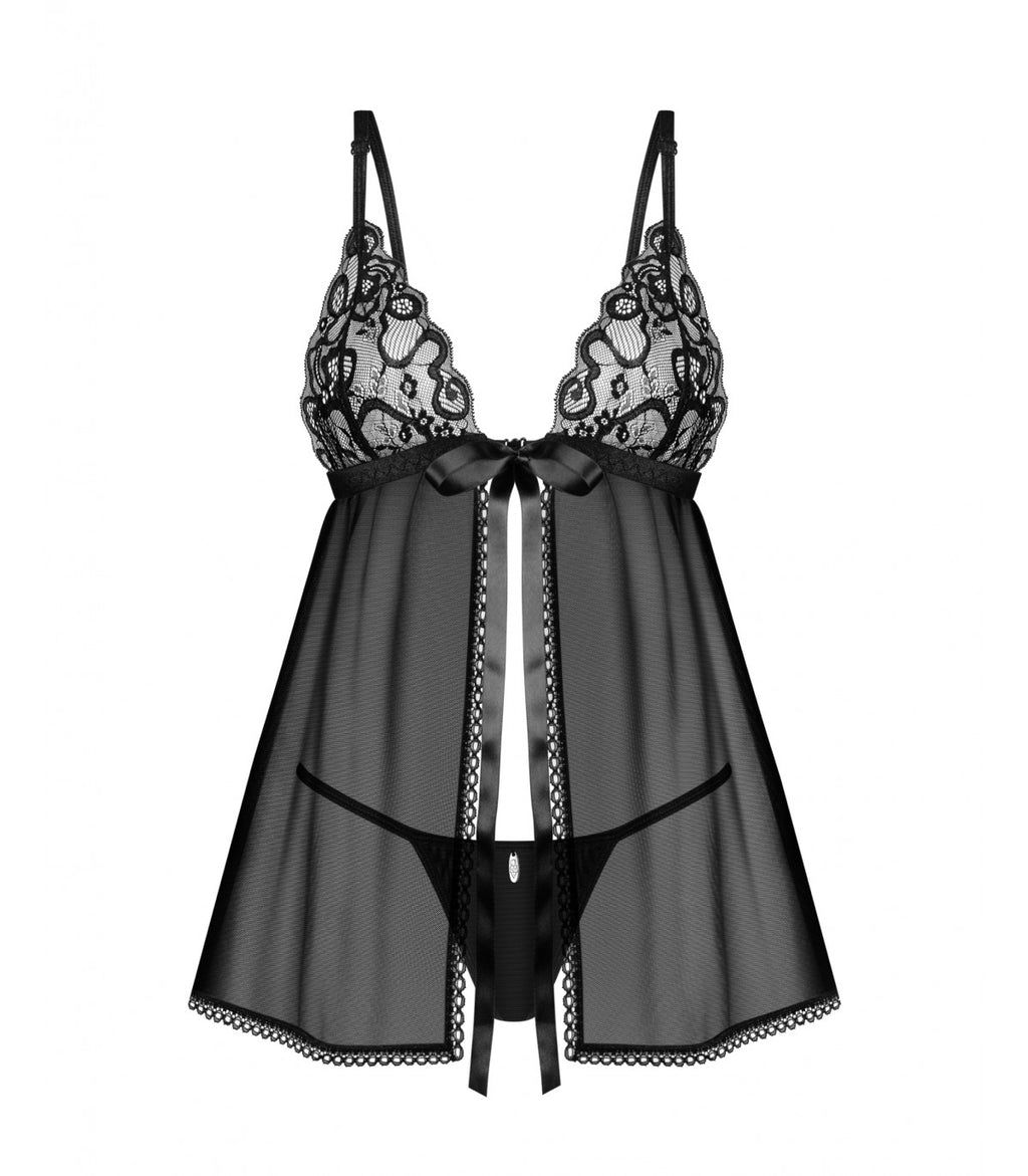 BABYDOLL Y TANGA BLOMENTIS XL/2XL