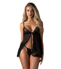 BABYDOLL Y TANGA BLOMENTIS XL/2XL