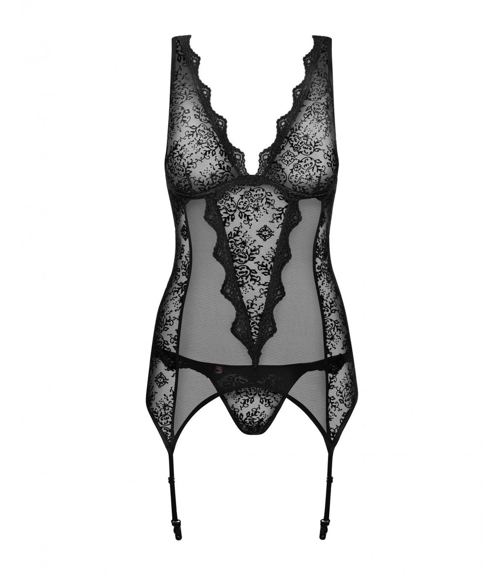 EMPERITA CORSET Y TANGA S/M