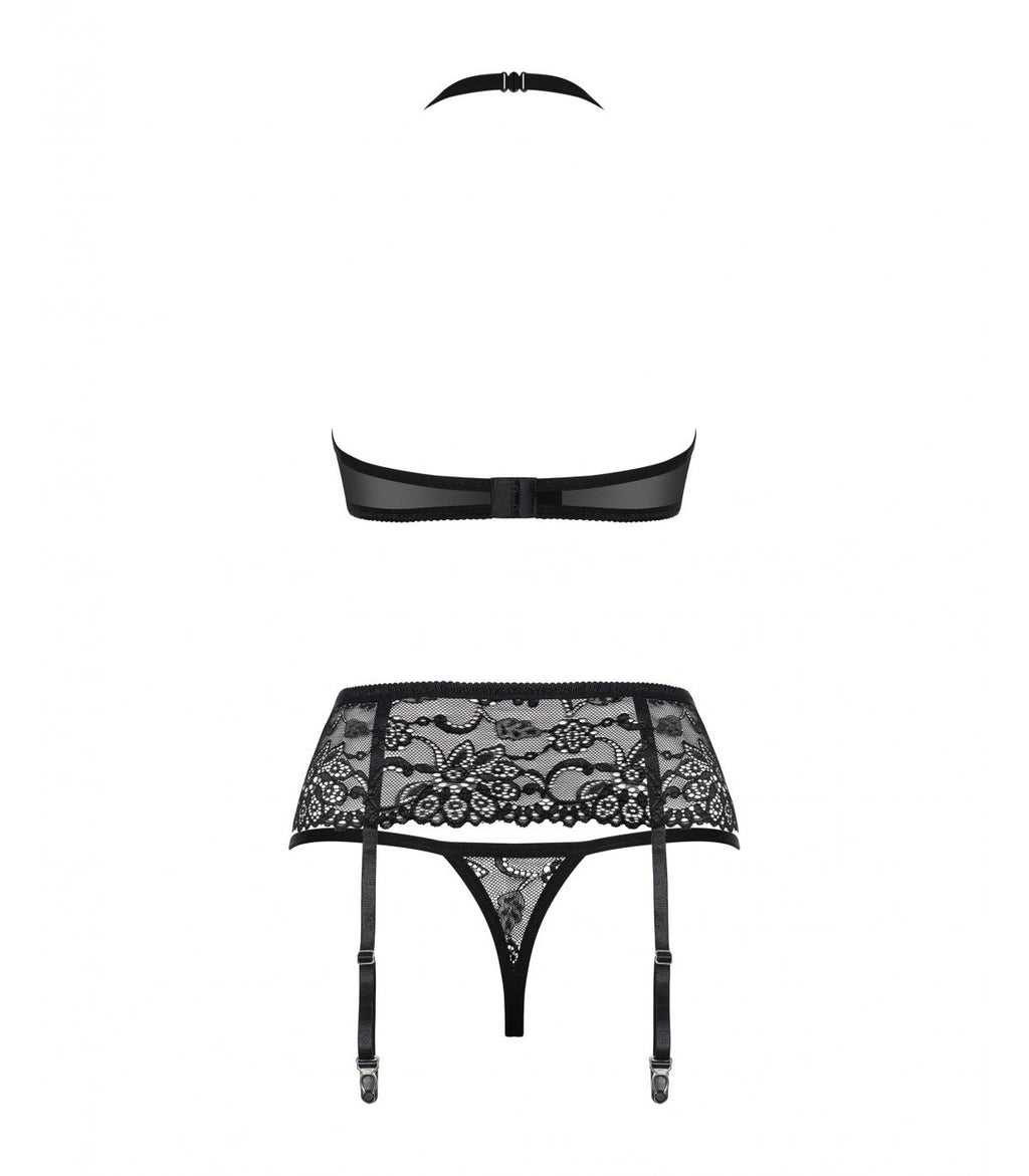 838-SEG-1 SET 3 PIEZAS NEGRO S/M