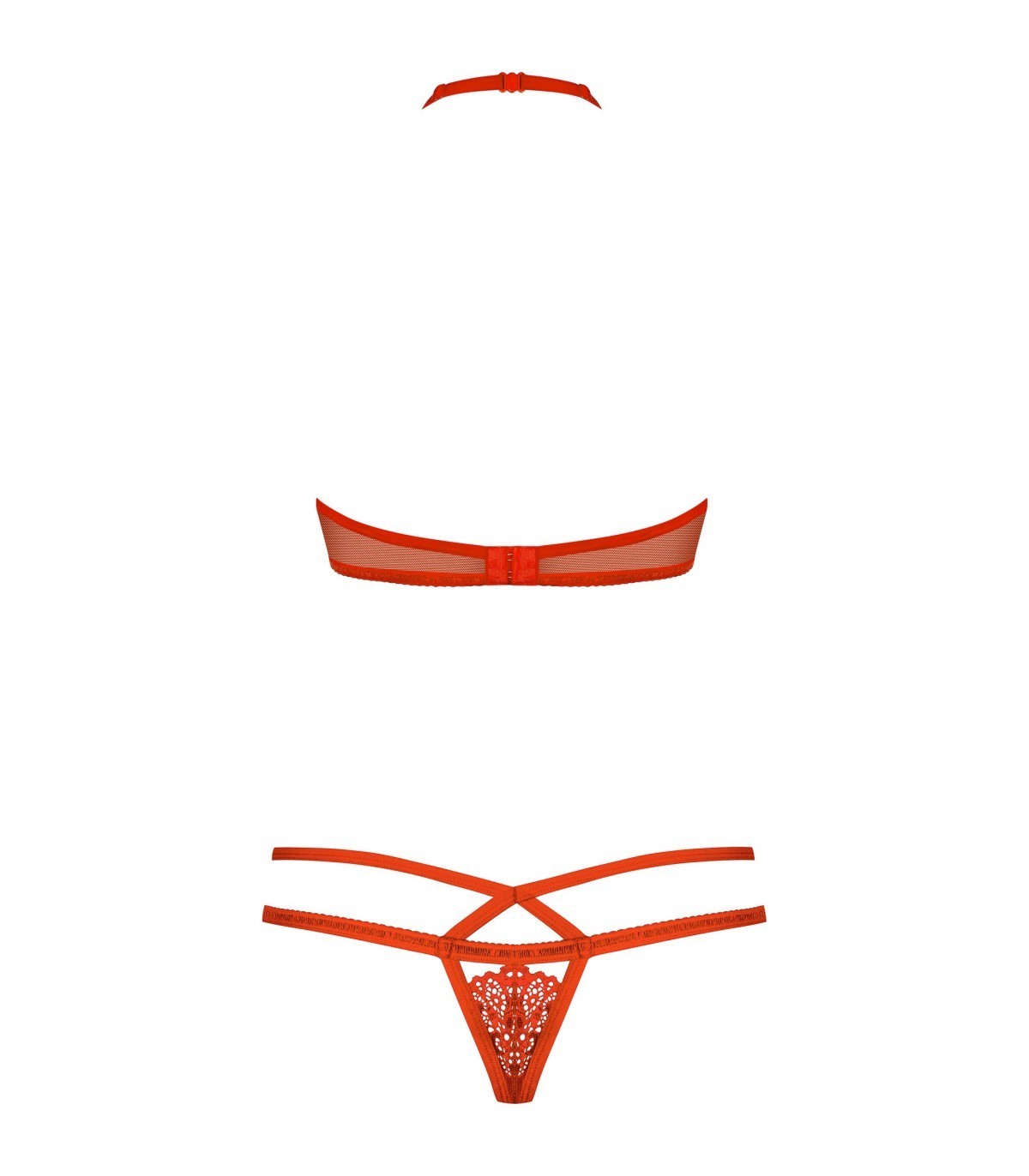 838-SET-3 CONJUNTO 2 PIEZAS ROJO S/M