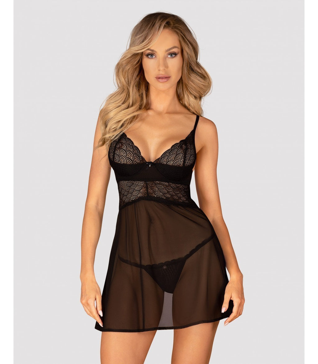CHEMERIS BABYDOLL Y TANGA M/L