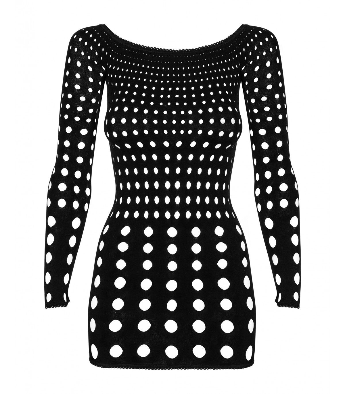 VESTIDO ROCKERO NEGRO S/M/L