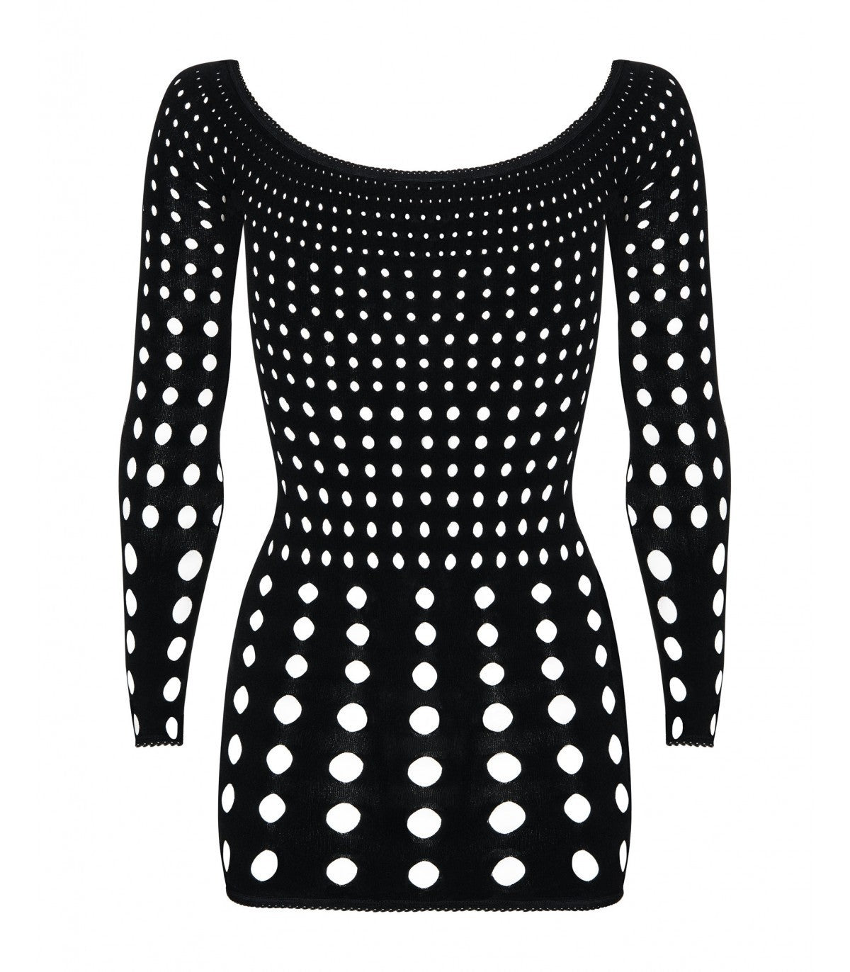 VESTIDO ROCKERO NEGRO S/M/L