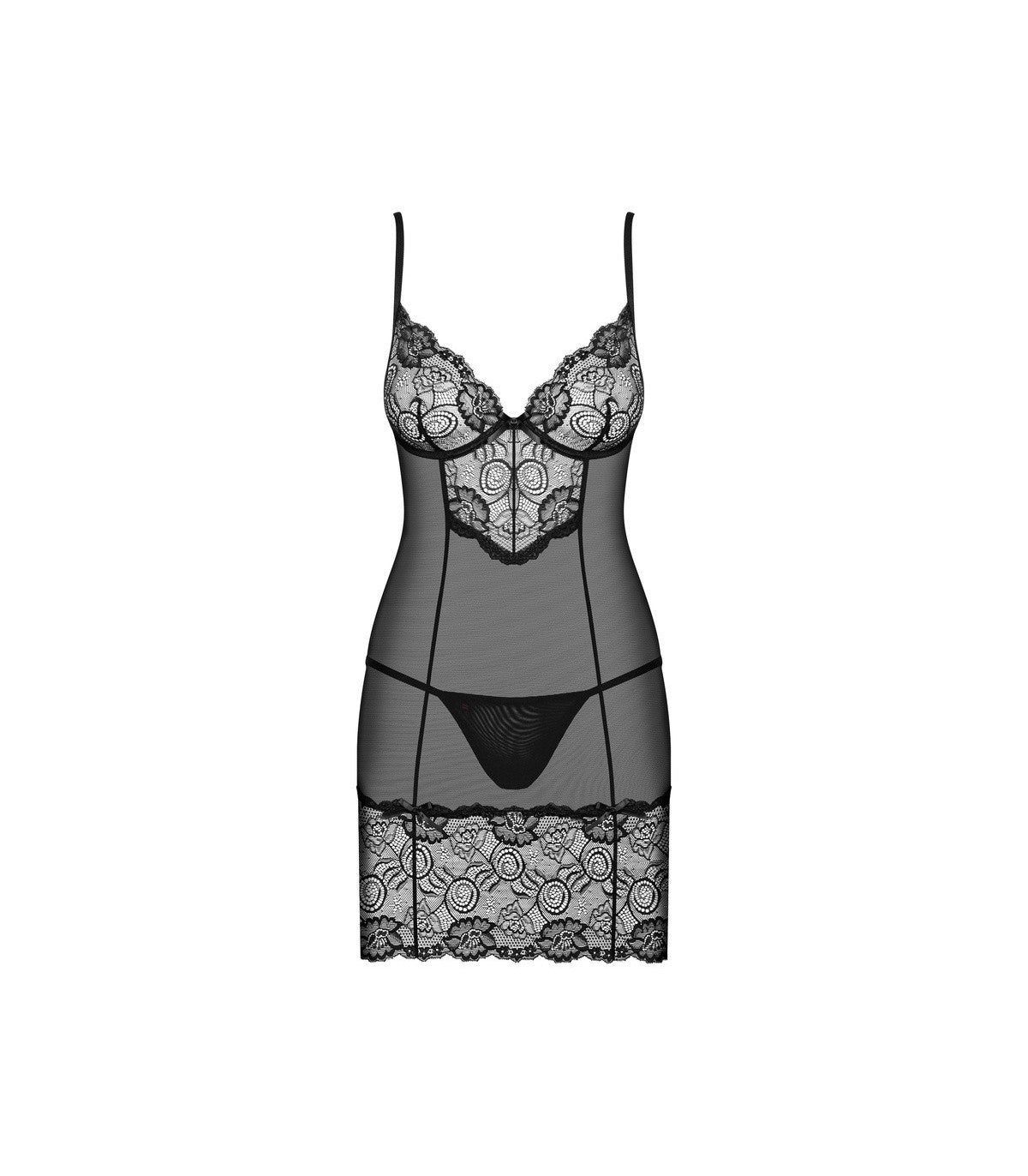 ALLURIA CAMISETA Y TANGA S/M