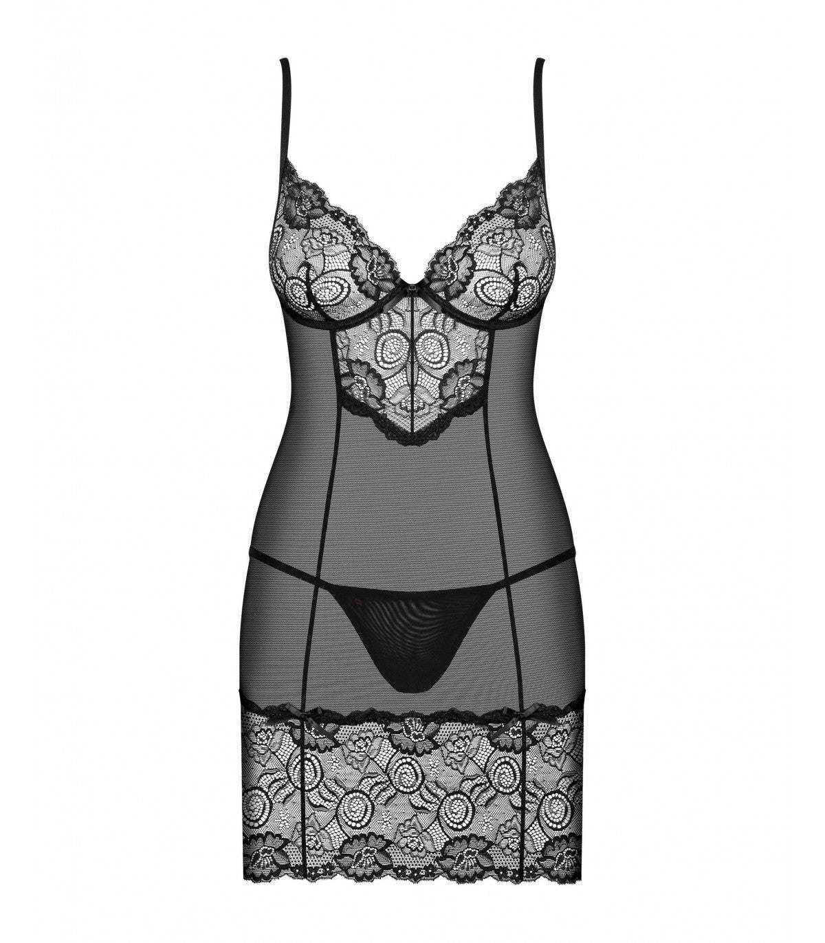ALLURIA CAMISETA Y TANGA S/M