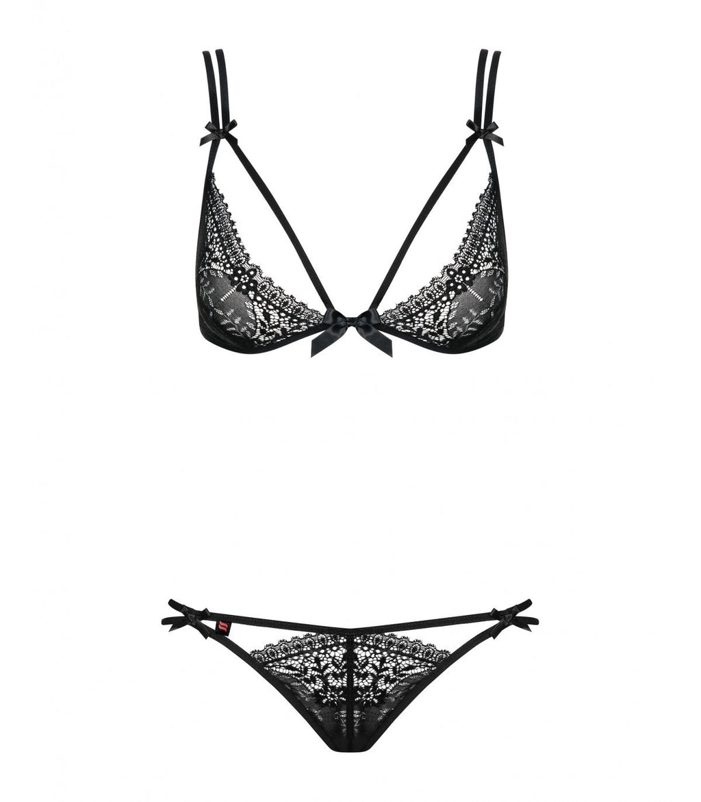 SET DE 2 PIEZAS INTENSA NEGRO L/XL