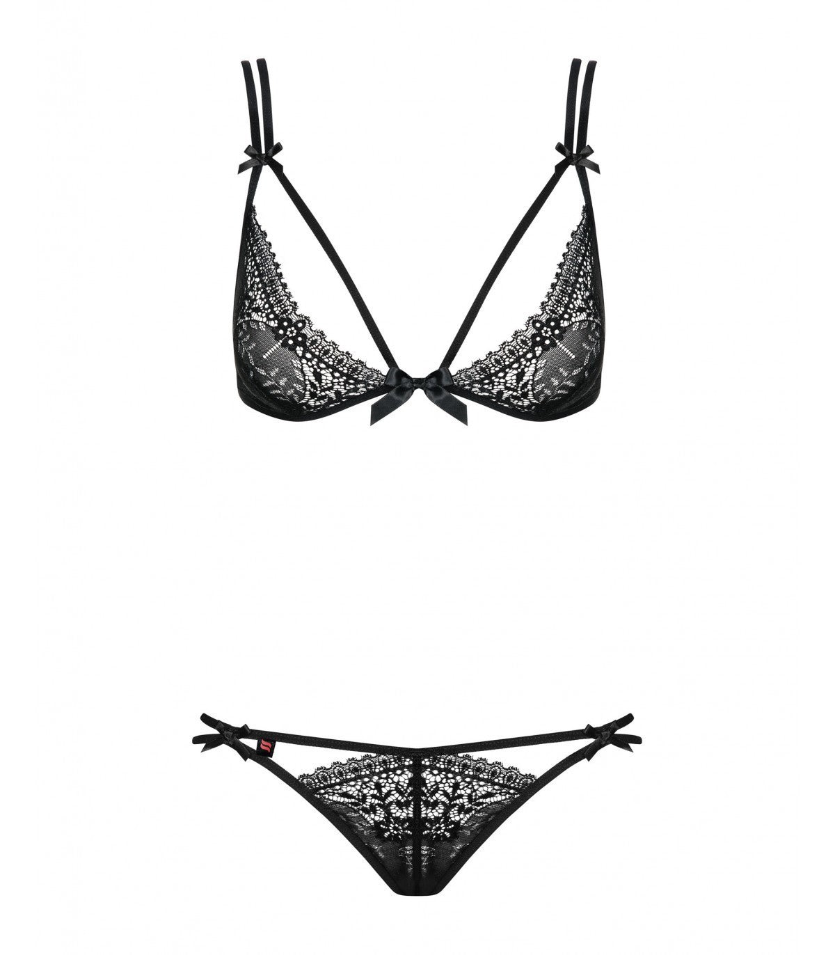 SET DE 2 PIEZAS INTENSA NEGRO L/XL