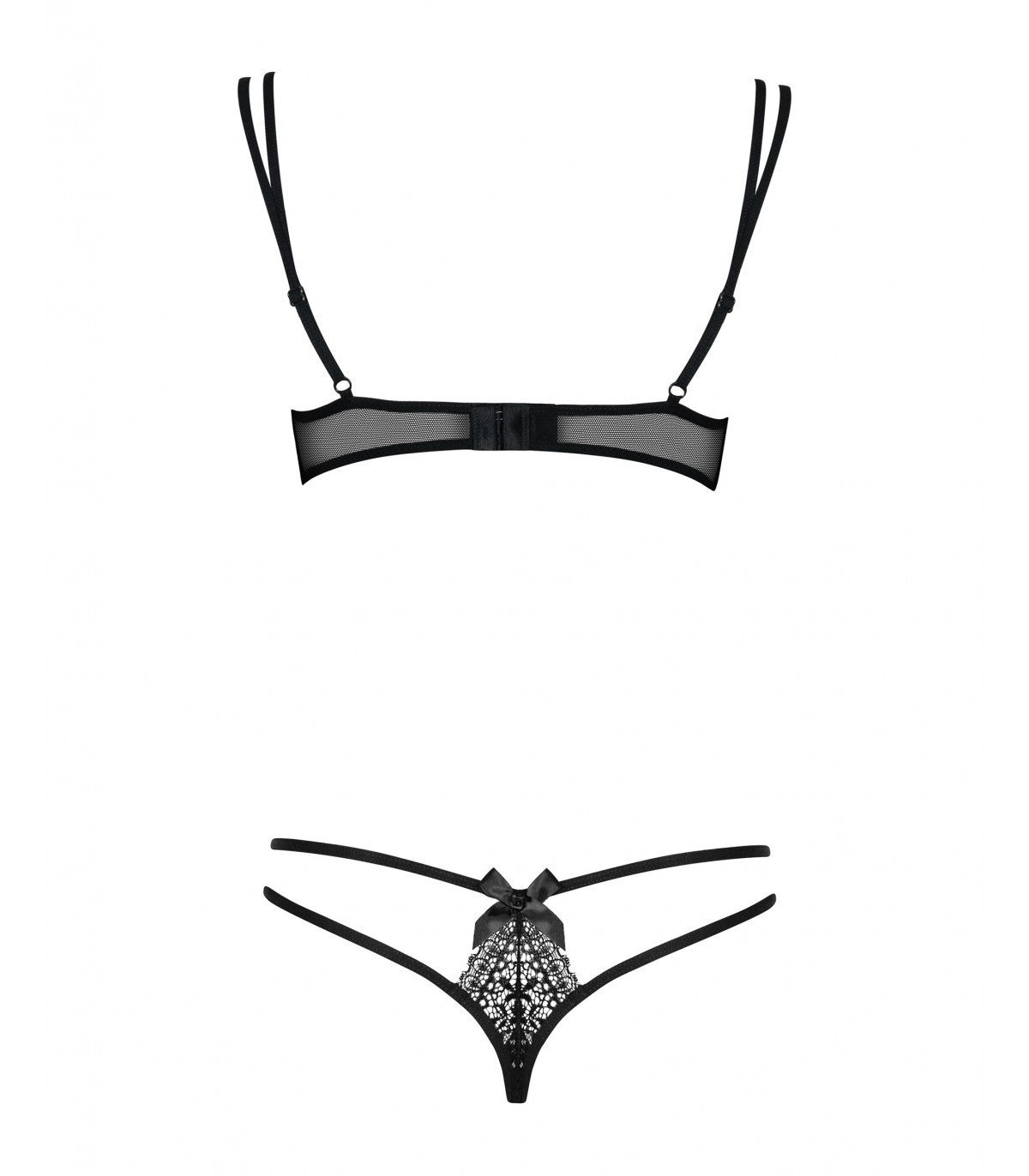 SET DE 2 PIEZAS INTENSA NEGRO L/XL