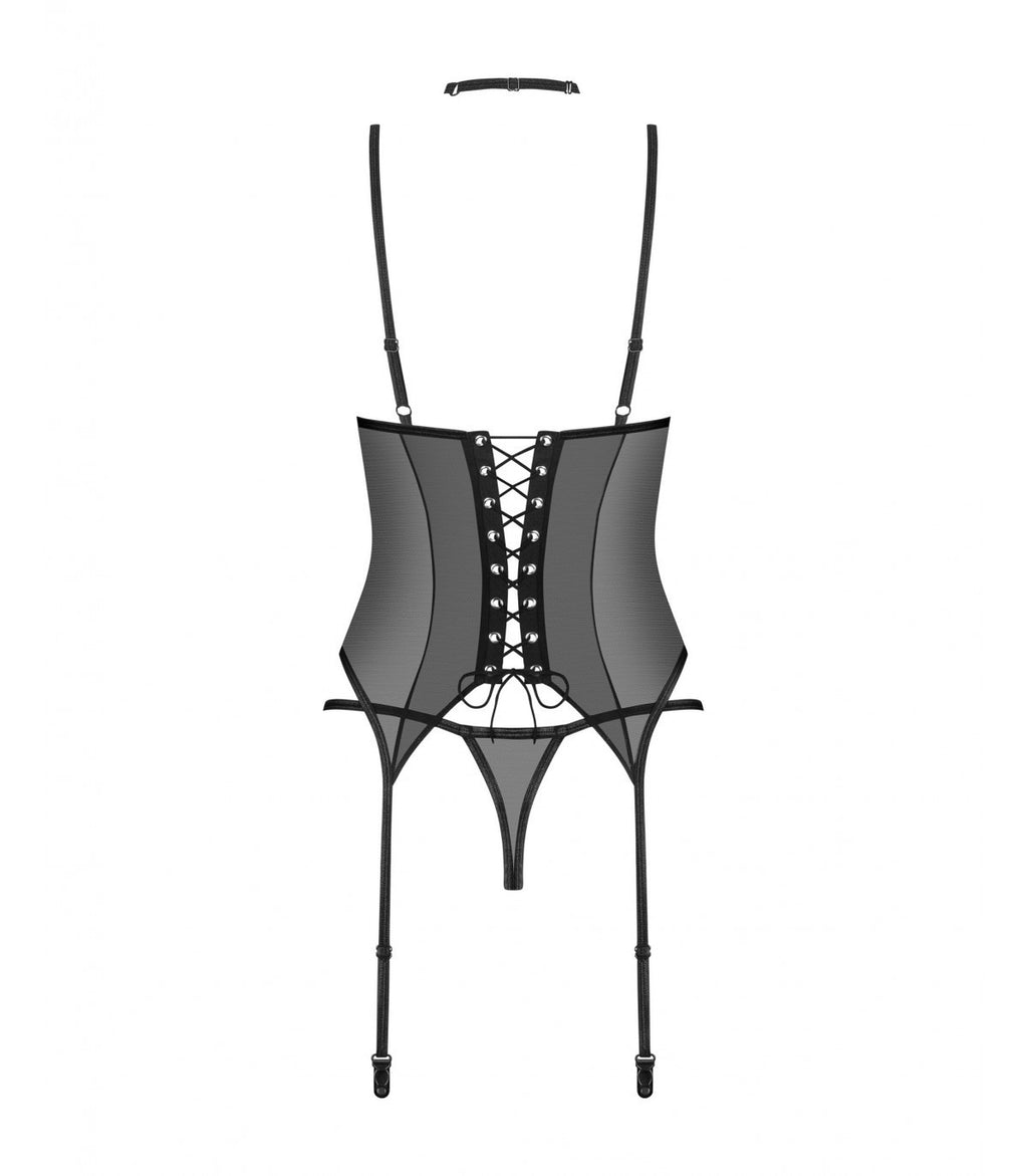 DONARELLA CORSET Y TANGA XL/2XL