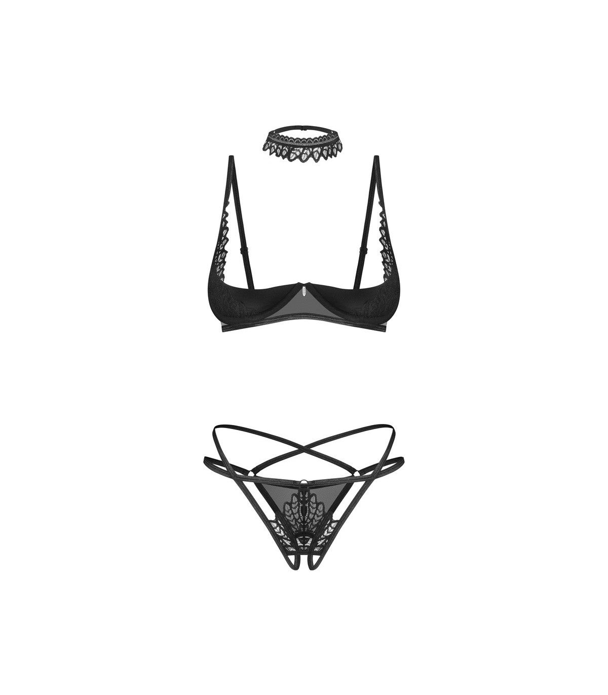 DONARELLA CONJUNTO DE 3 PIEZAS SIN BRAGAS XL/2XL