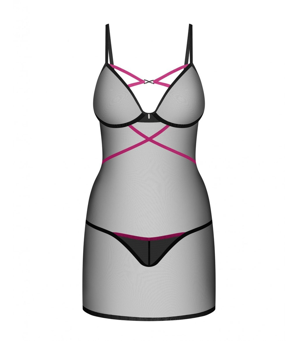 CAMISA Y TANGA NOVENES XL/2XL
