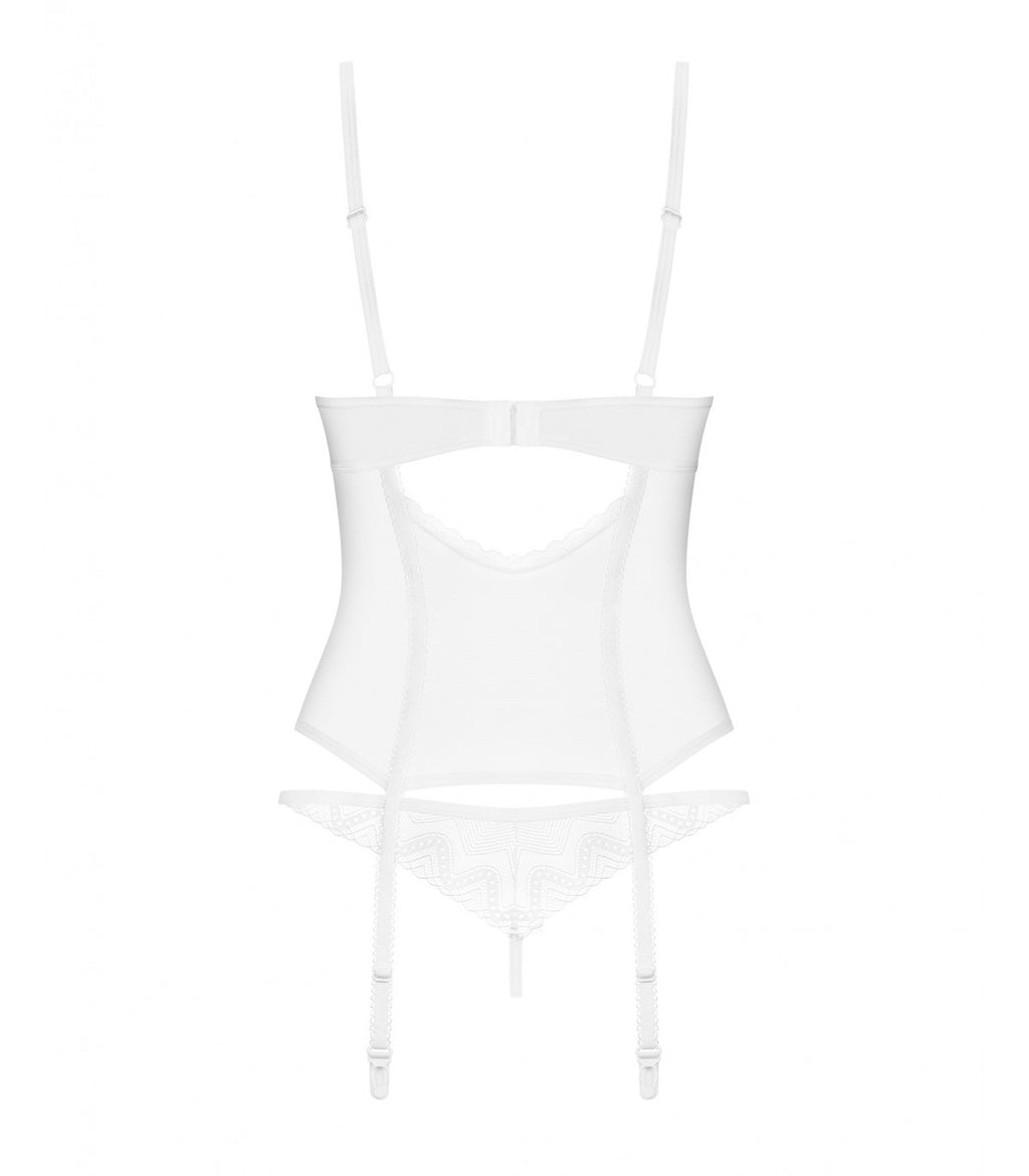 CORSET Y TANGA ALISSIUM XL/2XL