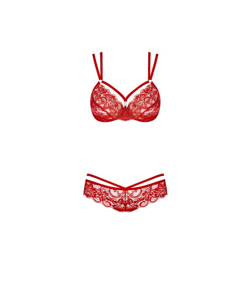 860-SET-3 CONJUNTO DE 2 PIEZAS ROJO S/M