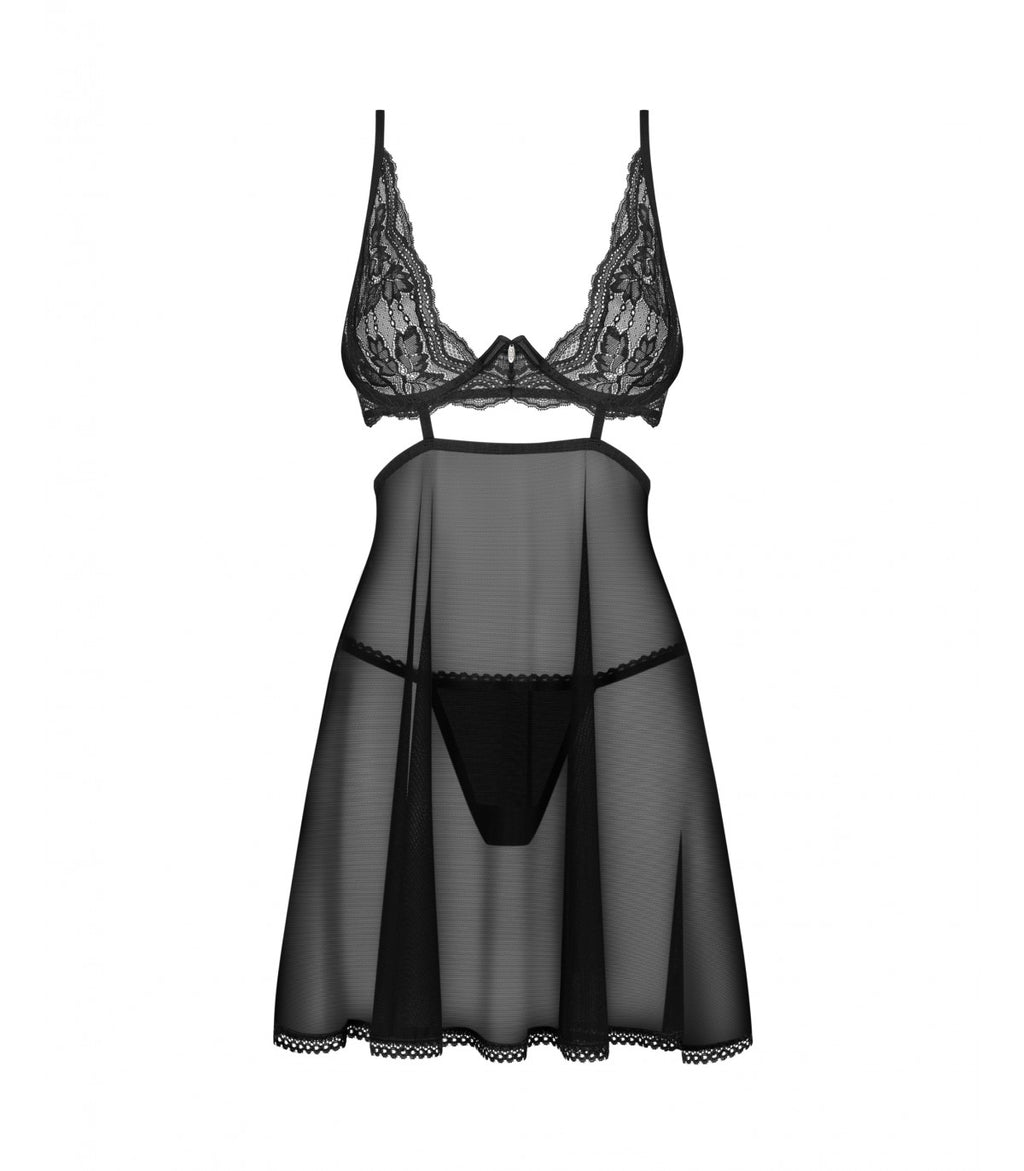 BABYDOLL Y TANGA NUTRIS M/L