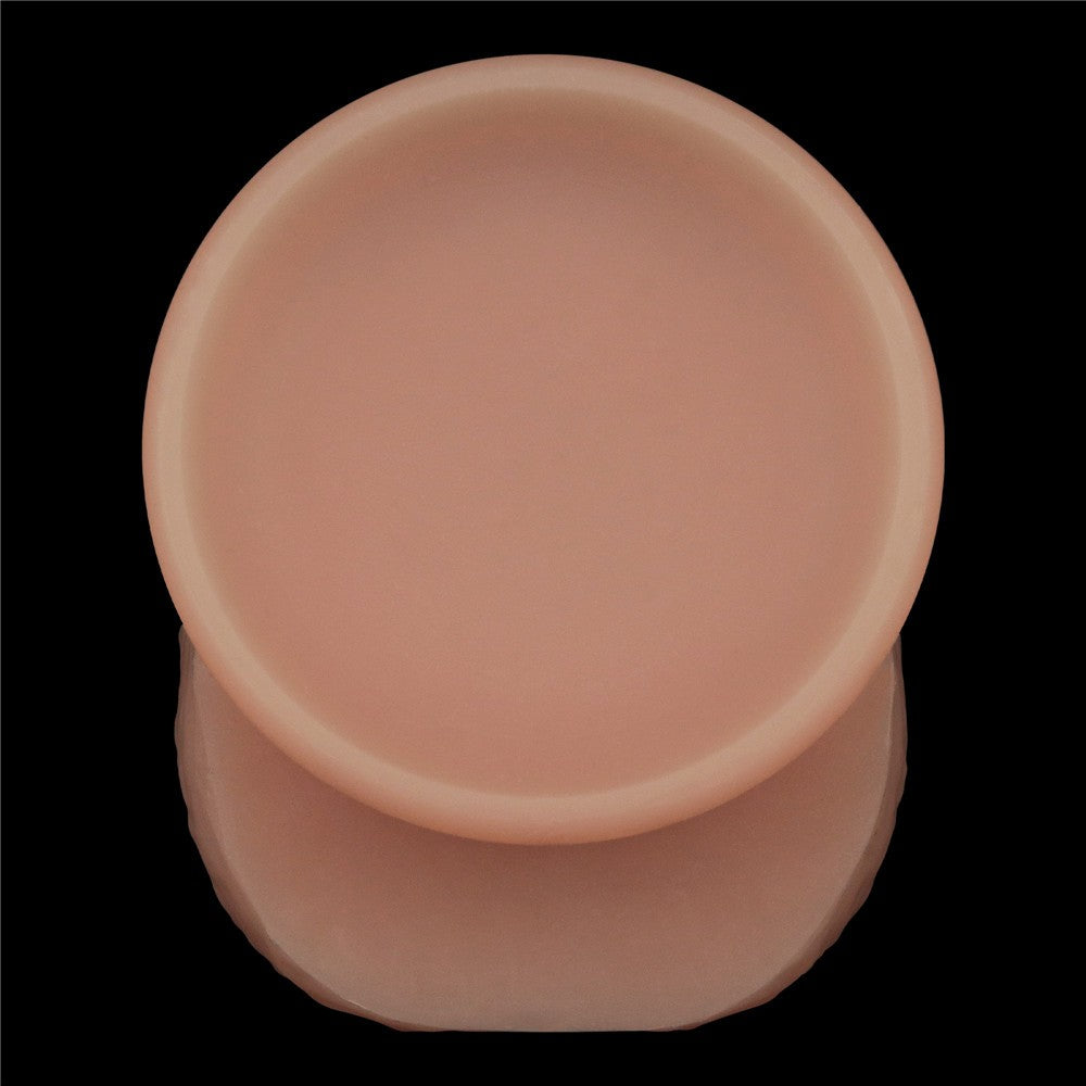 Dildo de silicona de doble capa Sliding Skin Pro de 7,5 pulgadas