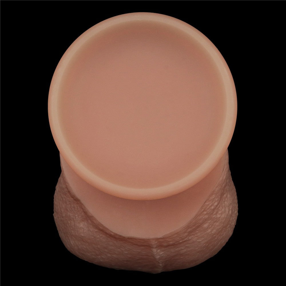 Dildo de silicona de doble capa Sliding Skin Pro de 8,5''