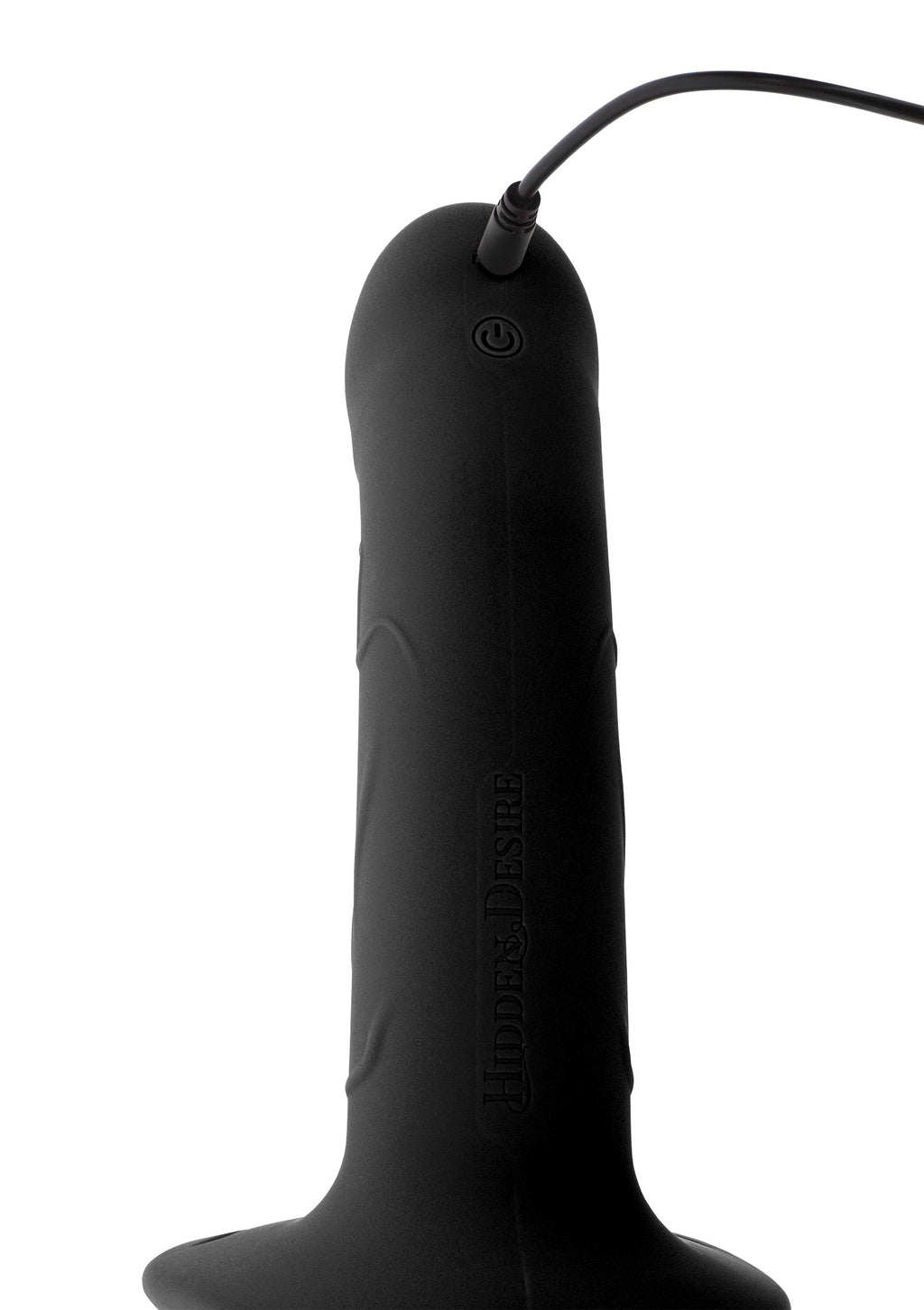 Arnés vibrador con forma de pene hueco de silicona, 20 cm, negro