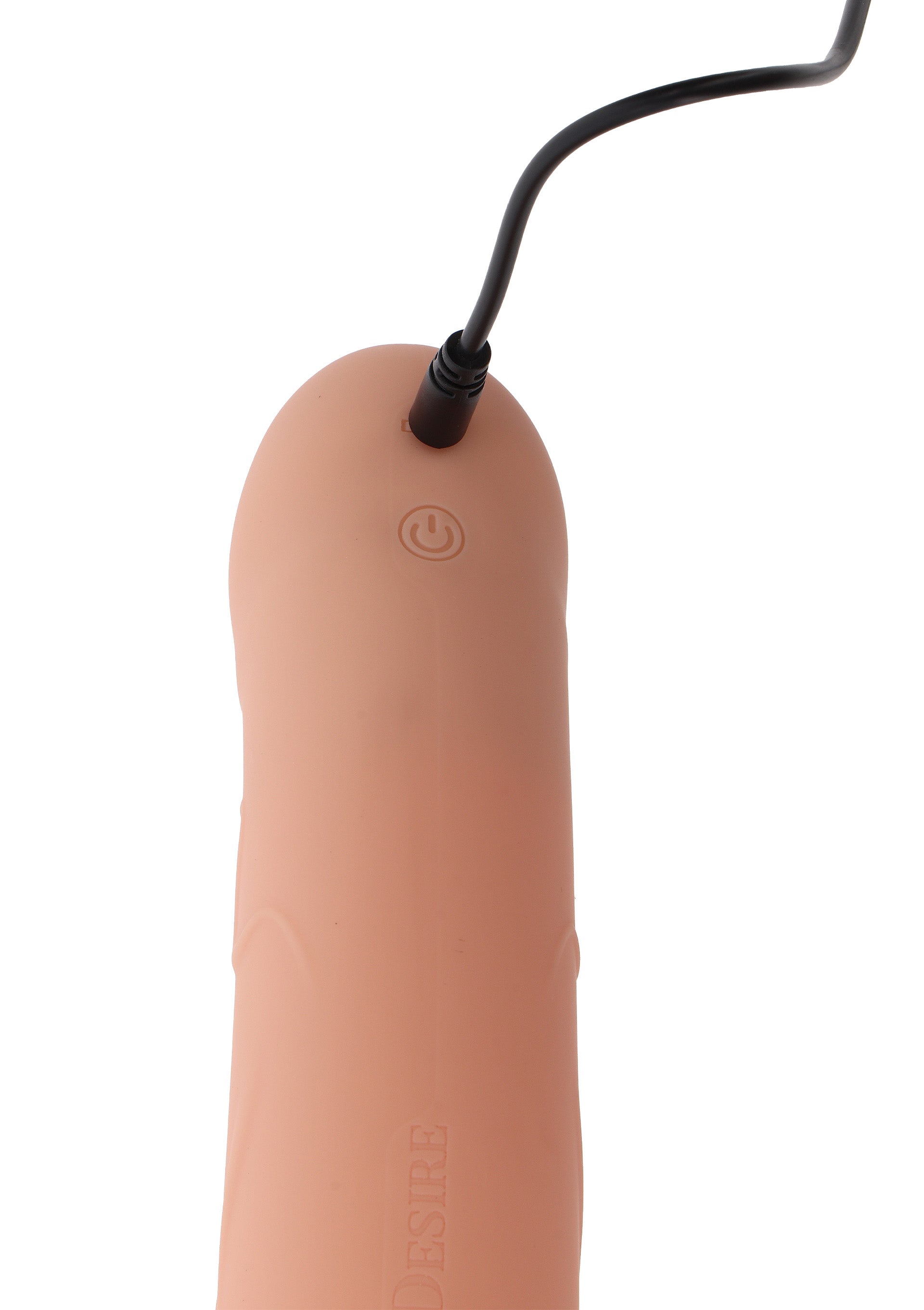Strapon vibrador de silicona de 16 cm con forma de pene hueco