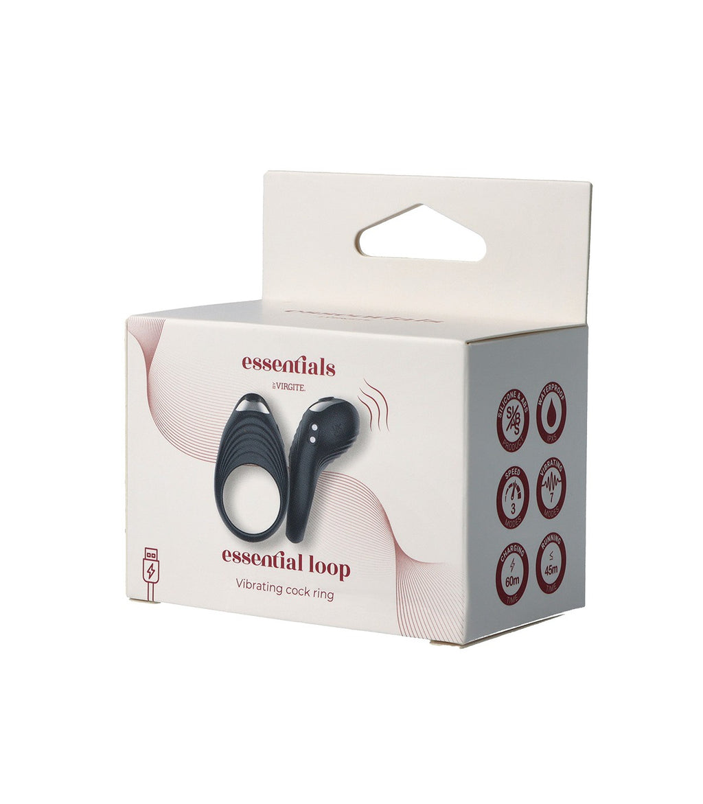 ANILLO VIBRADOR RECARGABLE PARA PENE LOOP