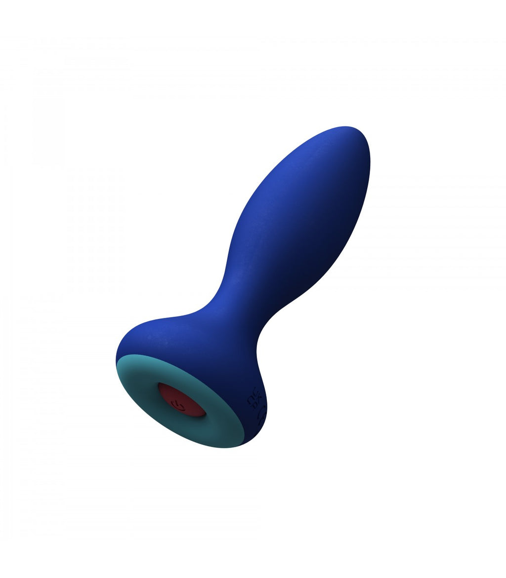 VIBRADOR CON MANDO A DISTANCIA BLUE PLUGY