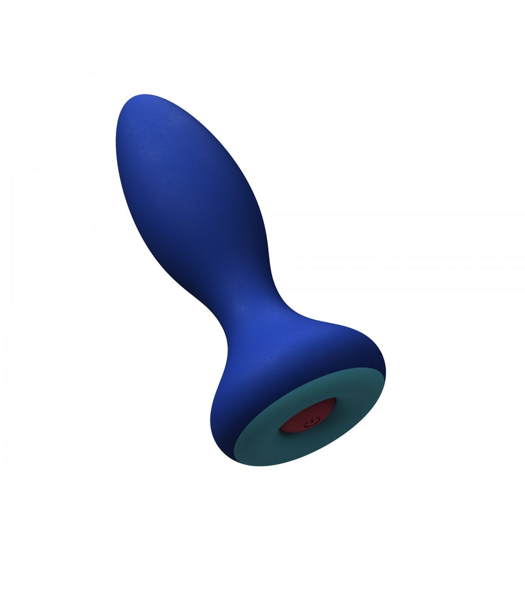 VIBRADOR CON MANDO A DISTANCIA BLUE PLUGY