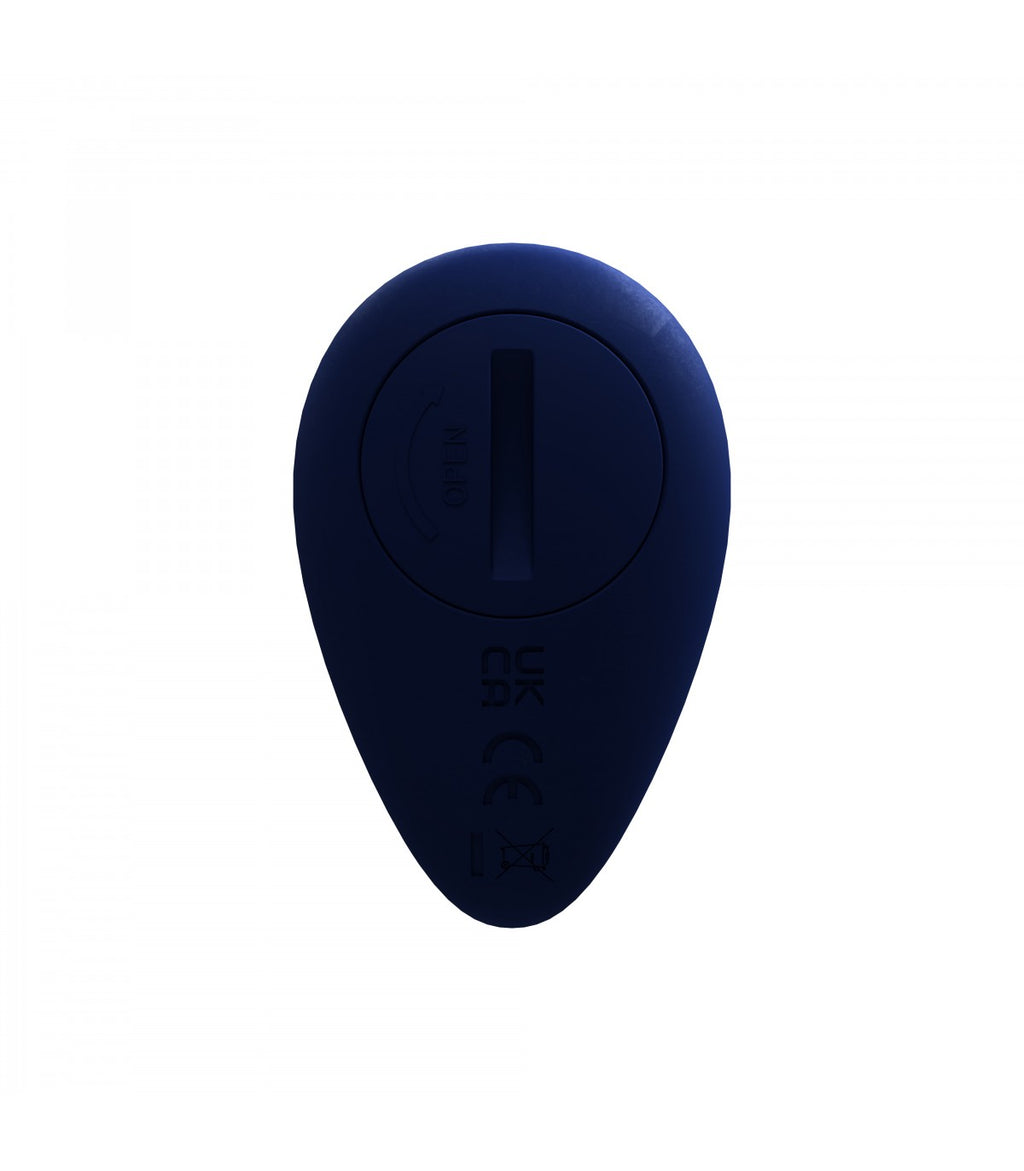 VIBRADOR CON MANDO A DISTANCIA BLUE PLUGY