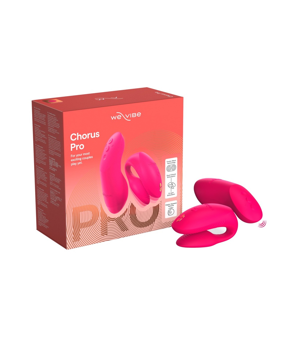 WE-VIBE CHORUS PRO ROSA ELÉCTRICO