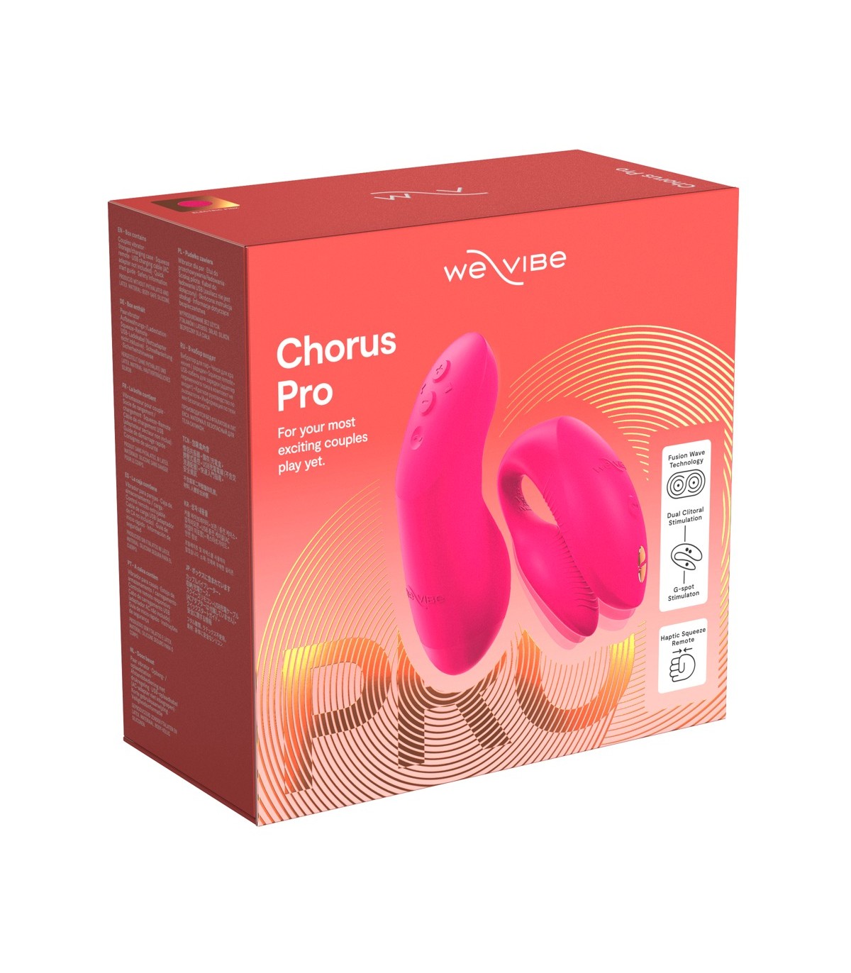 WE-VIBE CHORUS PRO ROSA ELÉCTRICO
