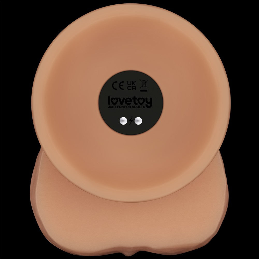 Pene vibrador Power Basics de 8,5 pulgadas