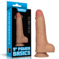 Pene vibrador Power Basics de 9''