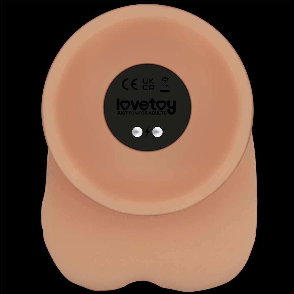 Pene vibrador Power Basics de 9''
