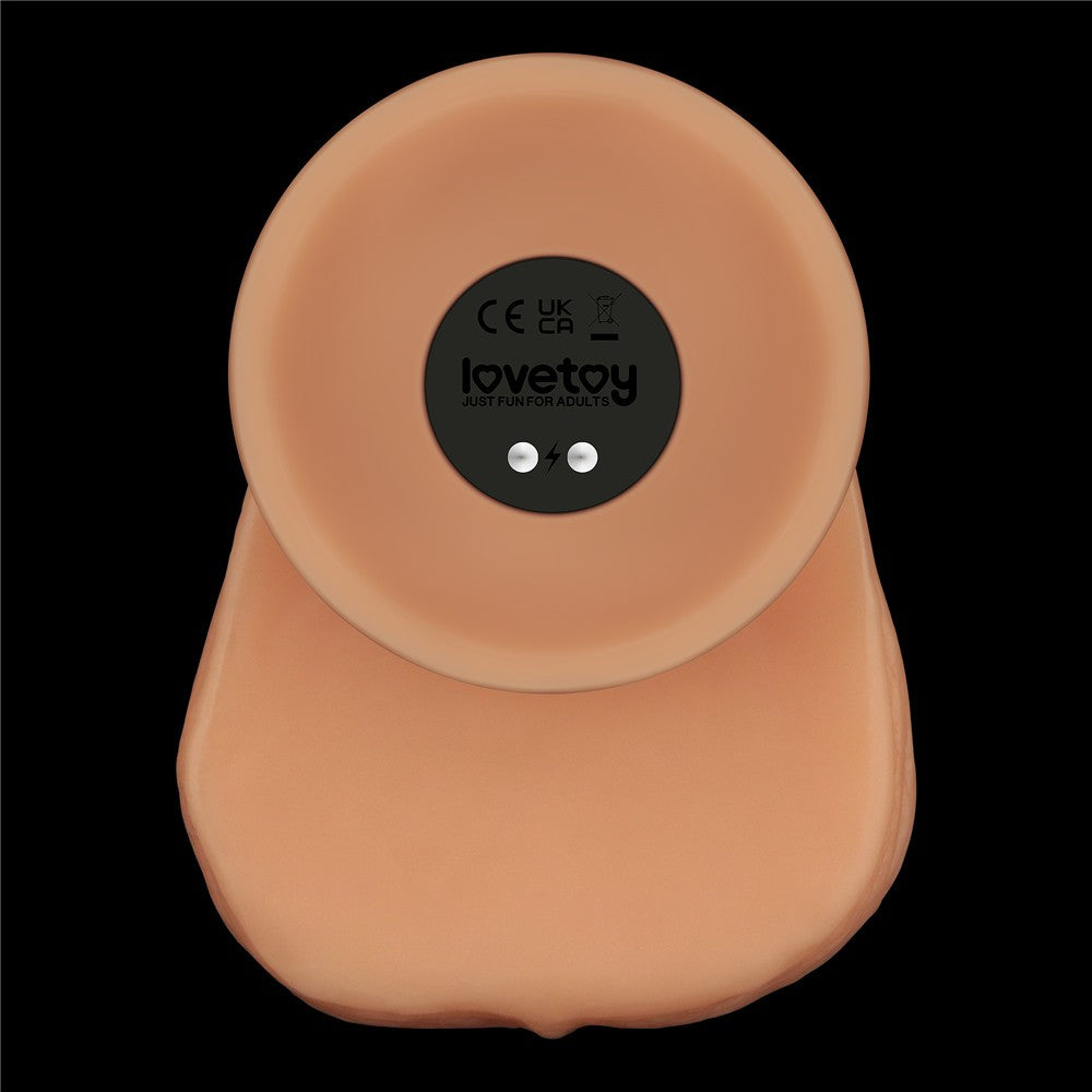 Pene vibrador Power Basics de 28 cm