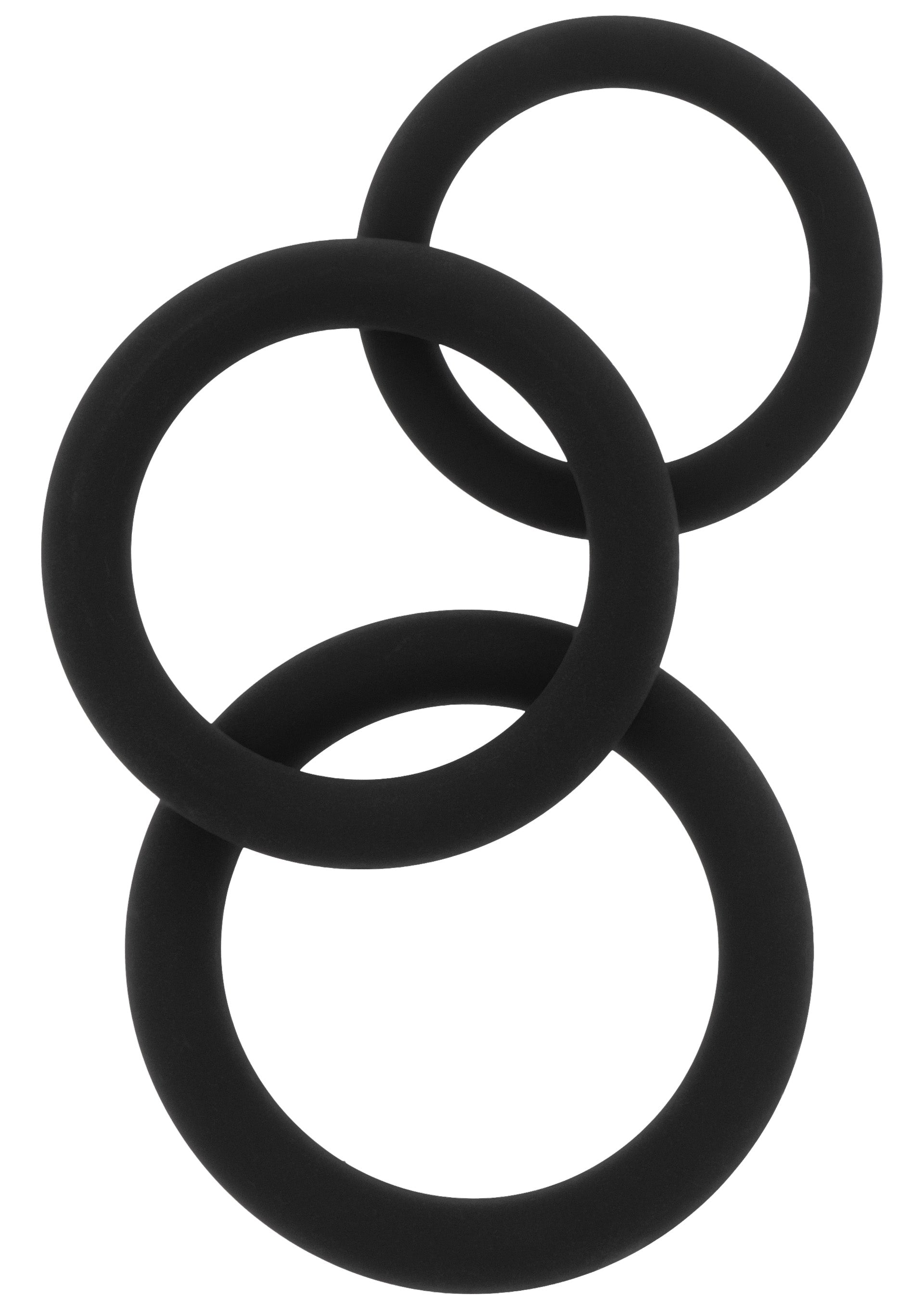 Stamina Starter C-Rings Set de 3 piezas negro