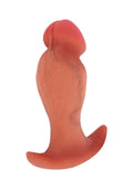 Buttplug realista de silicona líquida de 10 cm color piel