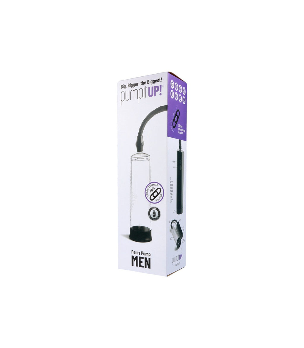 BOMBA DE VACÍO PARA PENE CON CONTROL USB