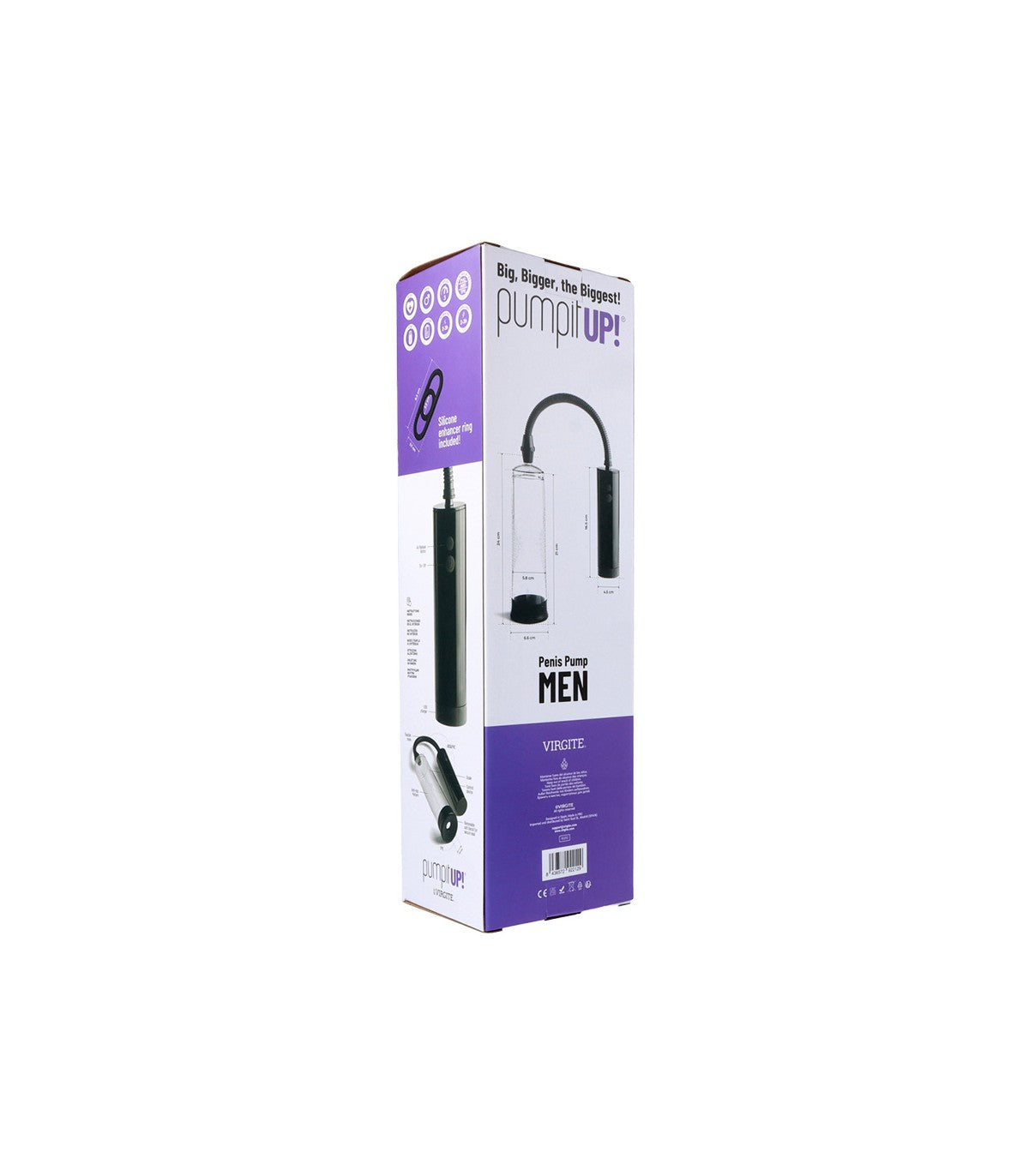 BOMBA DE VACÍO PARA PENE CON CONTROL USB