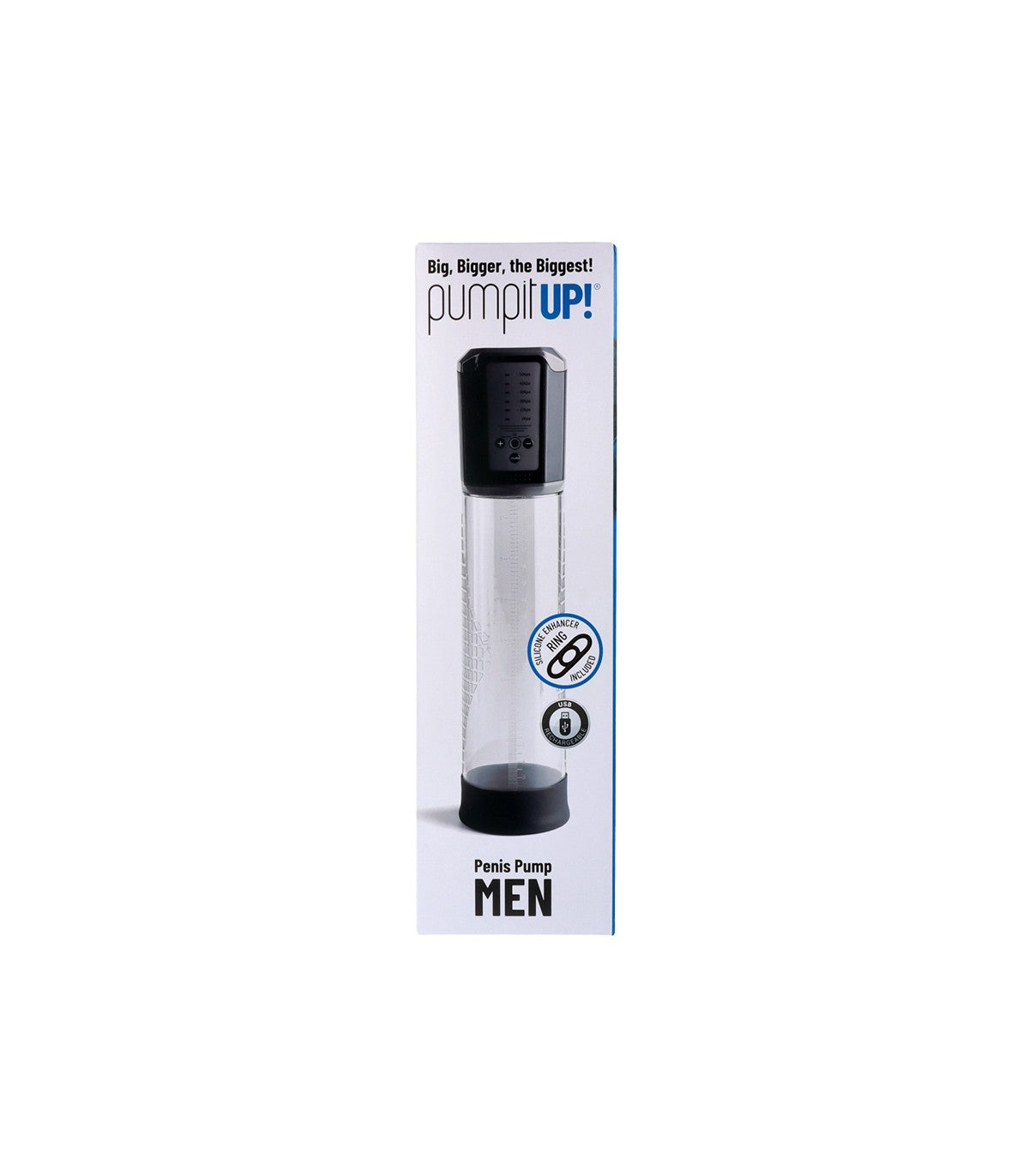 BOMBA DE PENE AUTOMÁTICA USB NEGRA