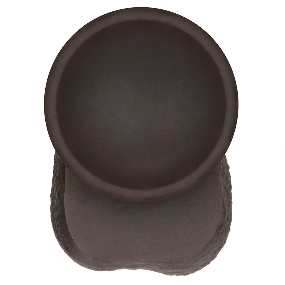 Dildo de silicona de doble capa Sliding Skin Pro II de 8 pulgadas (negro)