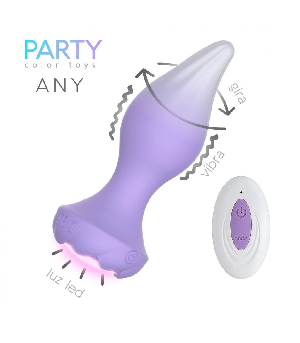 CUALQUIER ENCHUFE VIBRADOR ROTATORIO USB CON CONTROL REMOTO