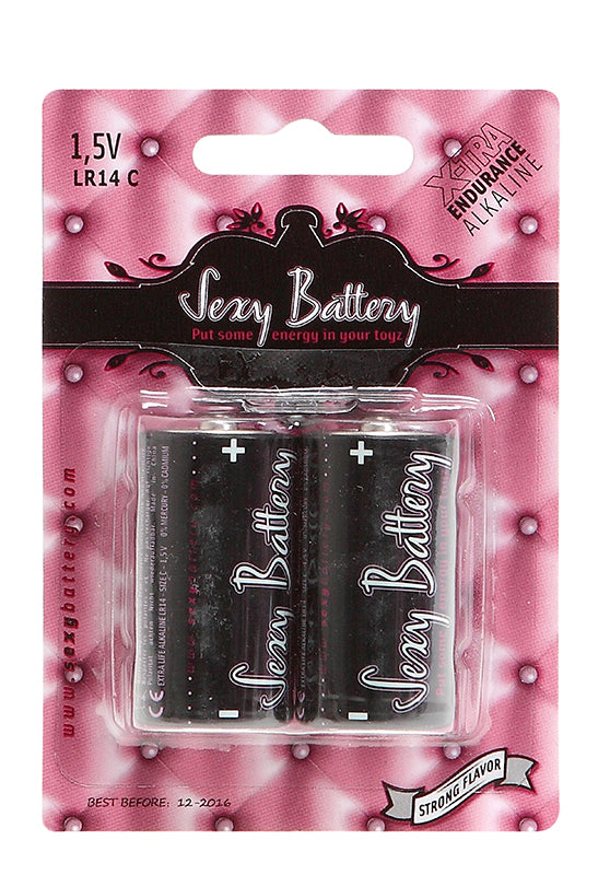 BATTERIA SEXY ALCALINE 2 PEZZI BLISTER C