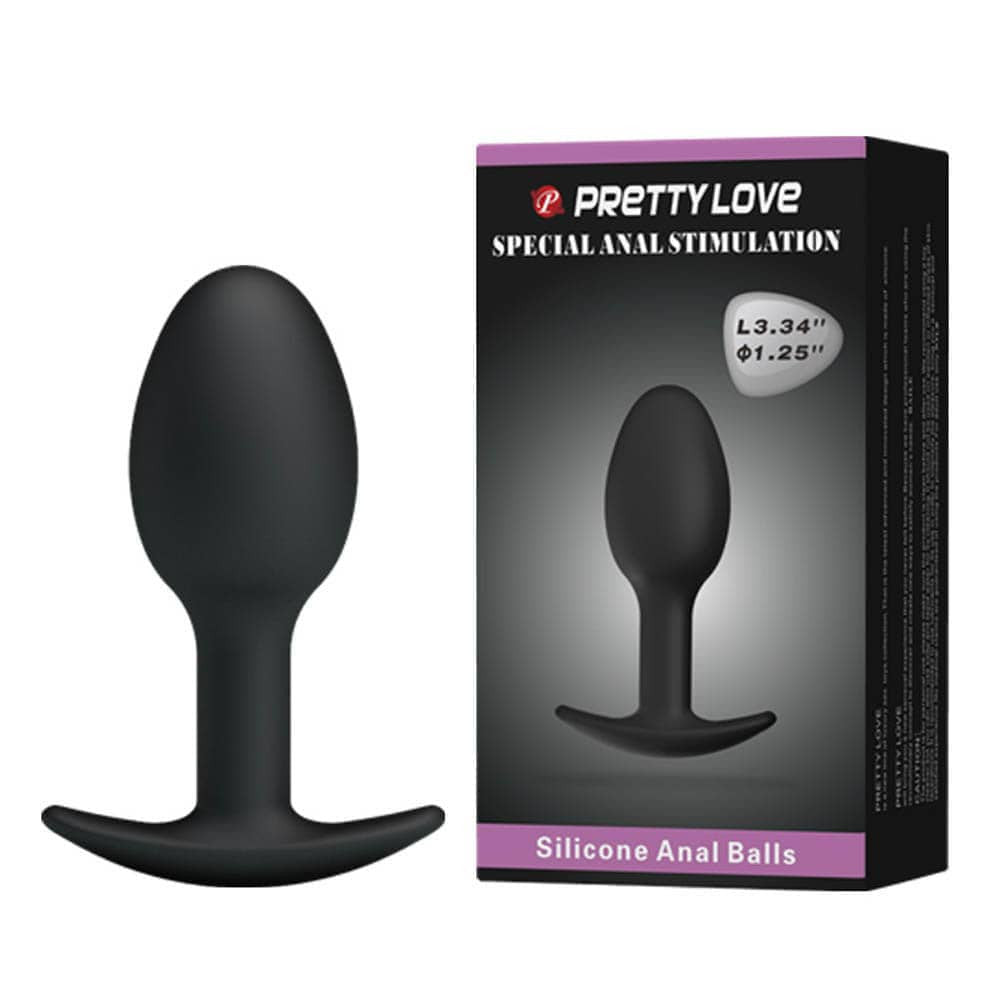 Pretty Love Heavy Balls Tapón anal de silicona 1