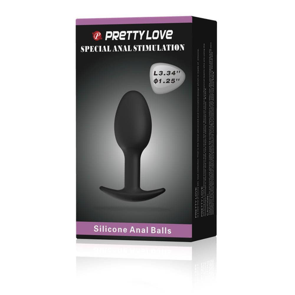 Pretty Love Heavy Balls Tapón anal de silicona 1