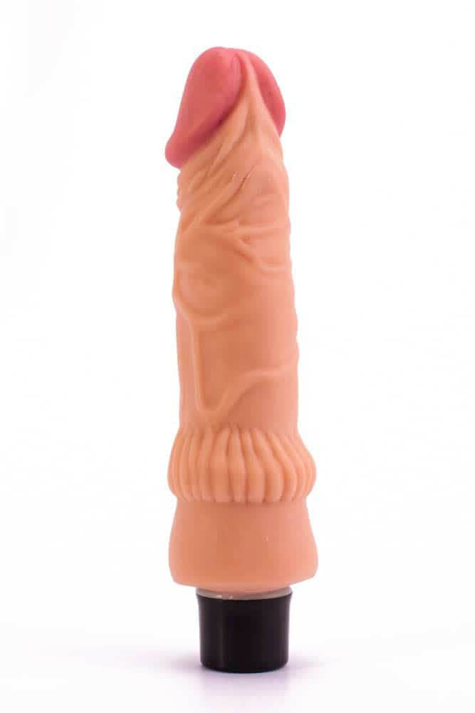 Dildo vibrador Real Softee de 7,8" 2