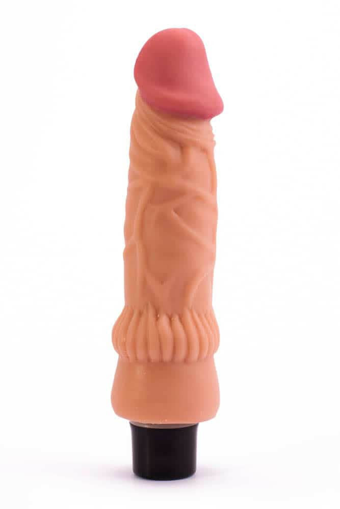 Dildo vibrador Real Softee de 7,8" 2