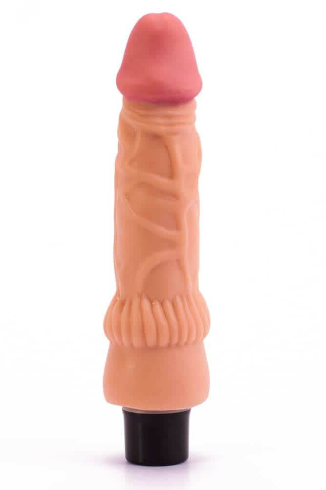 Dildo vibrador Real Softee de 7,8" 2