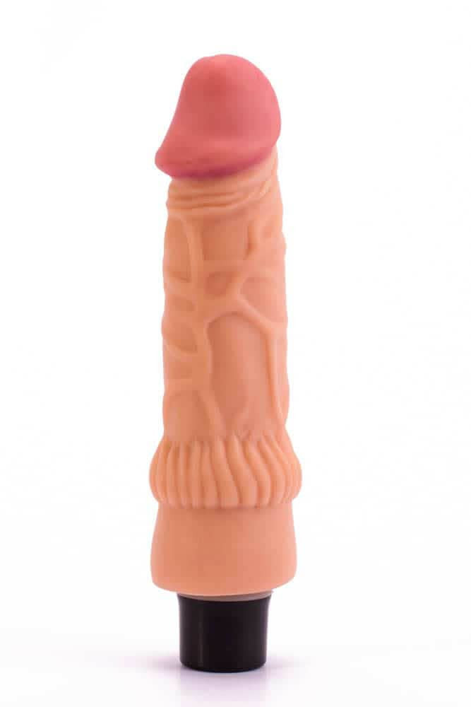 Dildo vibrador Real Softee de 7,8" 2
