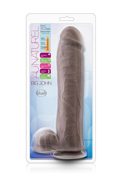 DILDO BIG JOHN 11,5 POLLICI AL NATURALE