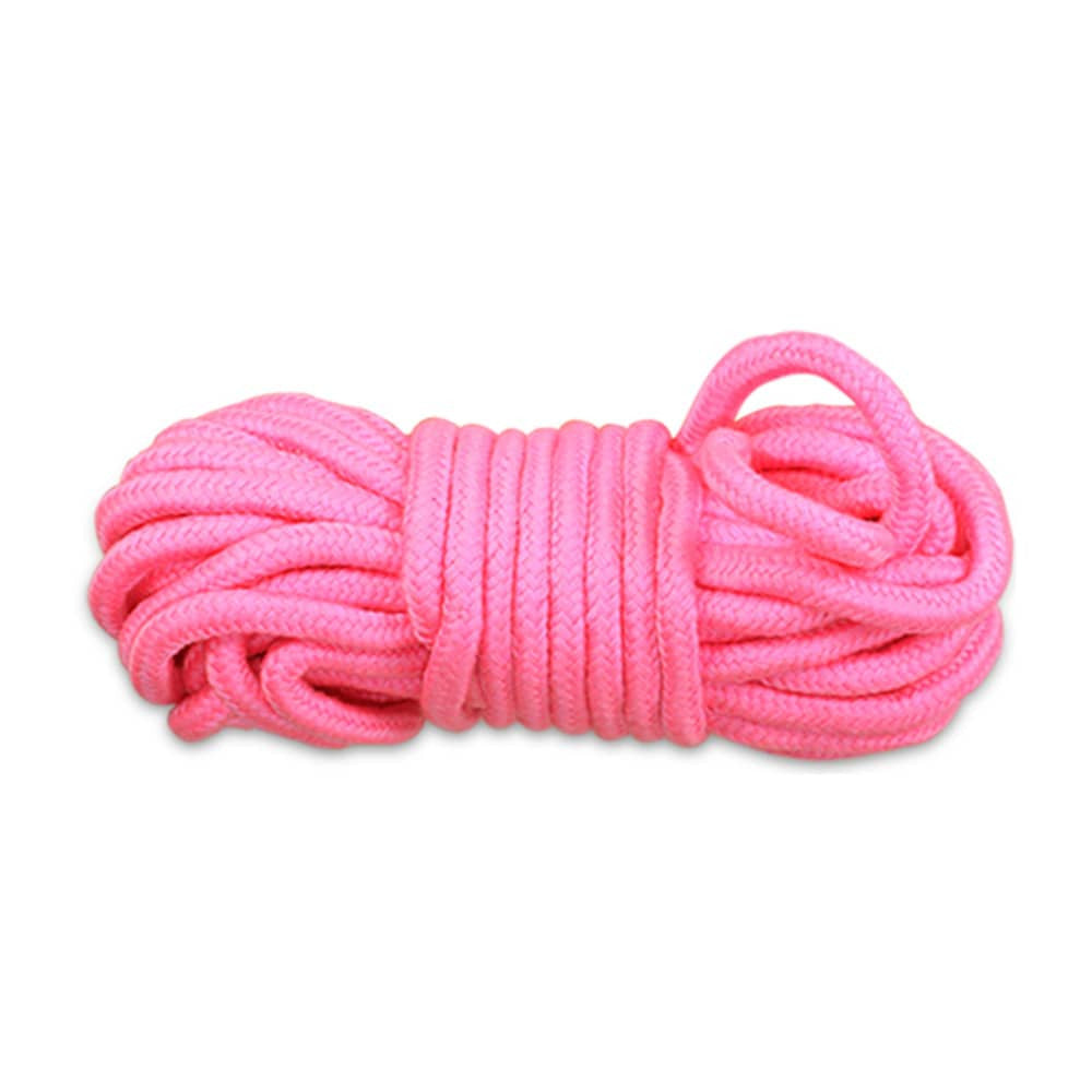 Cuerda para bondage fetichista rosa